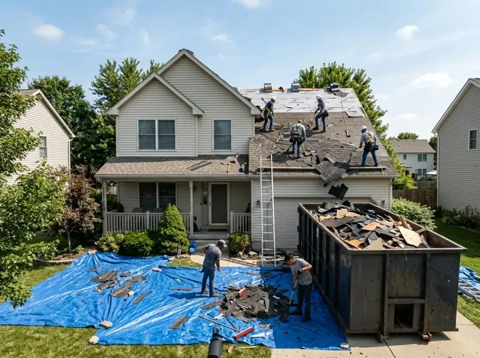 roof-replacement-debris-remova-004 — frequently asked questions, Cheapest Dumpster Rentals in Roselle, IL